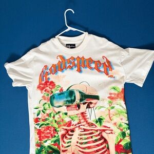 Godspeed Skeleton Graphic T-Shirt